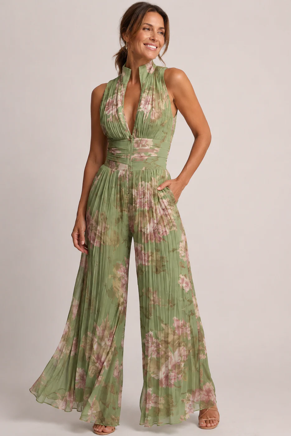 Albina | Kombinezon damski FRESH LABEL Djoni casualowy elegancki