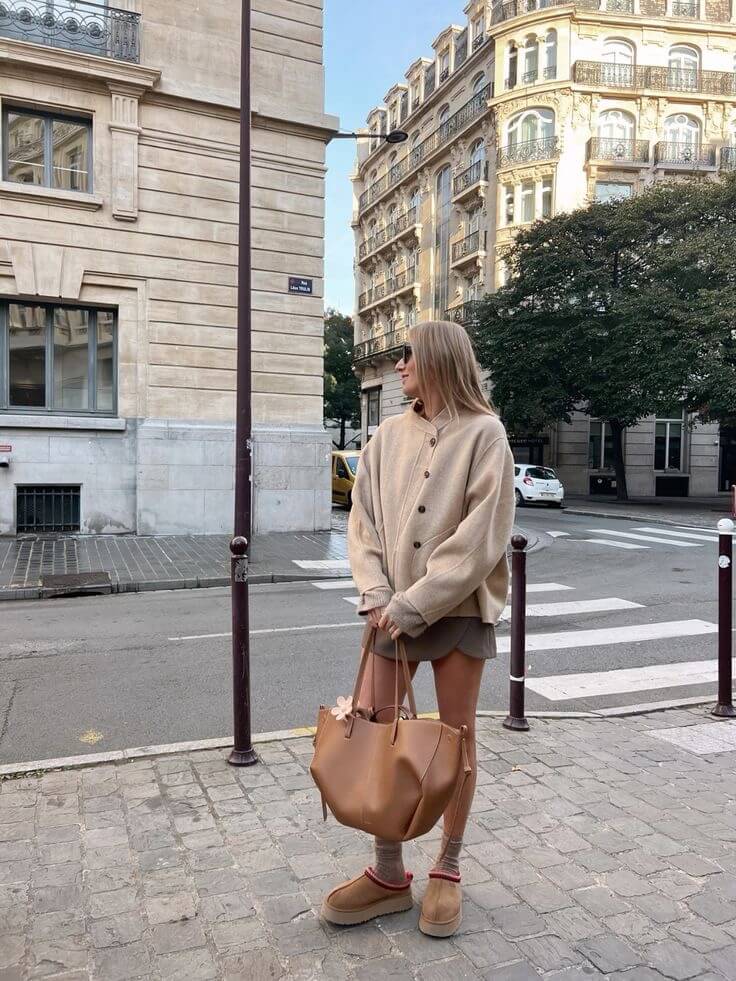 Clara | Damska torebka vintage typu shopper - Image 11