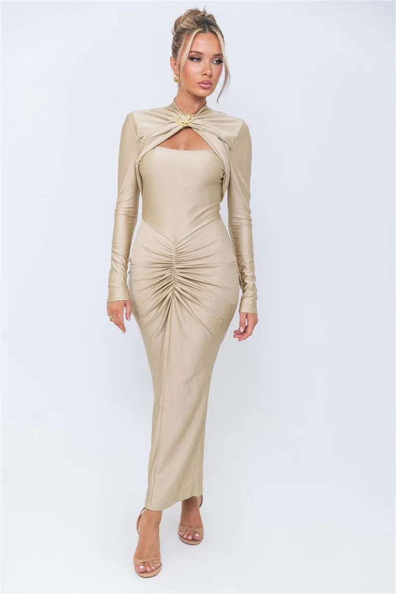 Glenna | Sukienka midi FRESH LABEL Aiaccia elegancka casualowa - Image 16