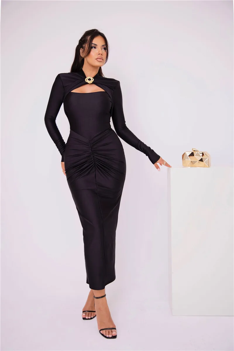 Glenna | Sukienka midi FRESH LABEL Aiaccia elegancka casualowa - Image 22