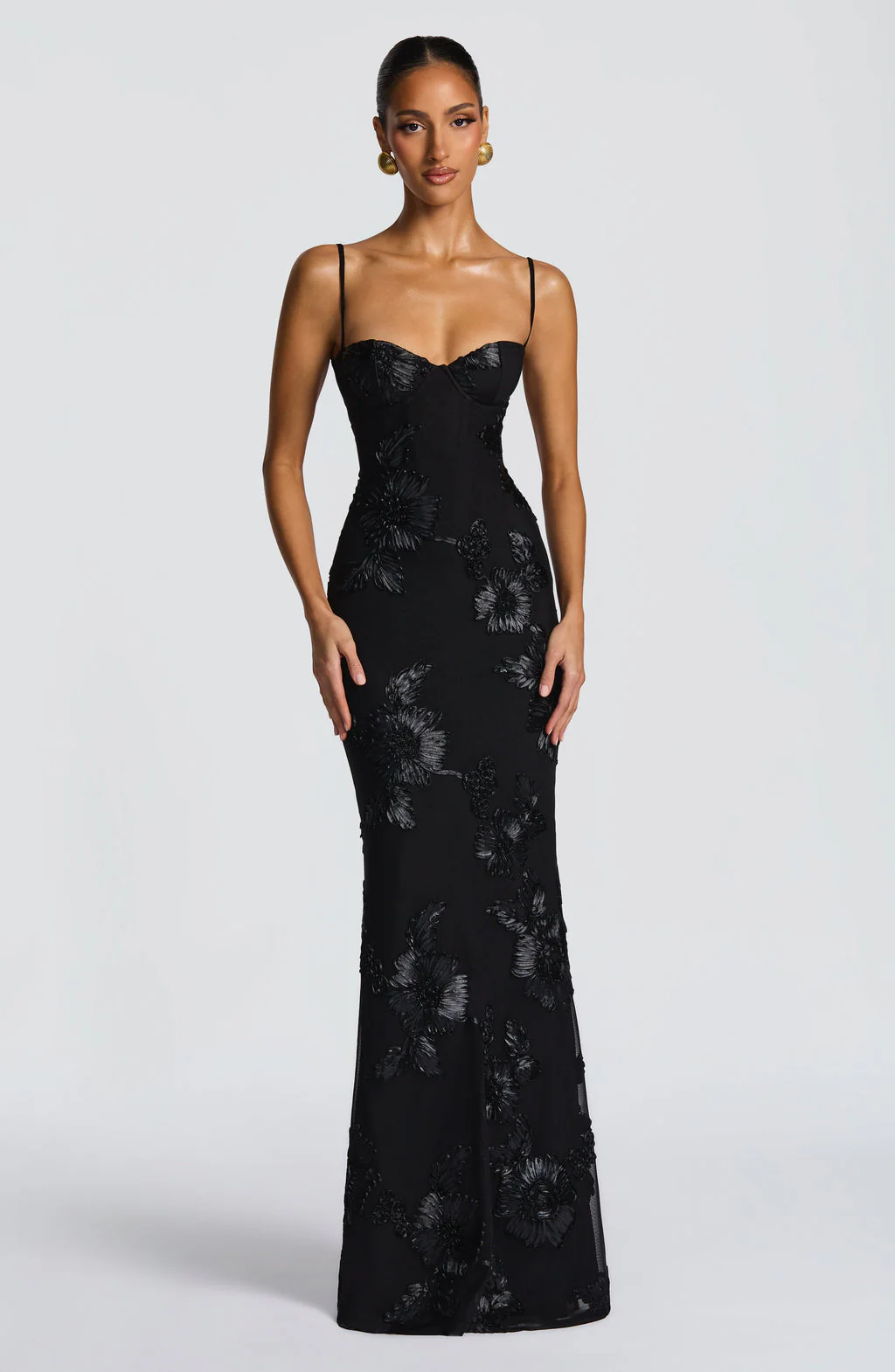 Karly | sukienka maxi damska elegancka na ramiączkach, idealna na wesele i lato - Image 13
