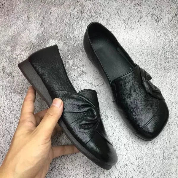 Lorinda | Damskie loafersy skórzane wsuwane w stylu casual, wygodne i eleganckie