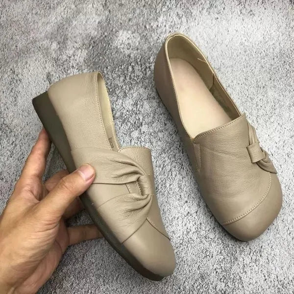 Lorinda | Damskie loafersy skórzane wsuwane w stylu casual, wygodne i eleganckie - Image 6
