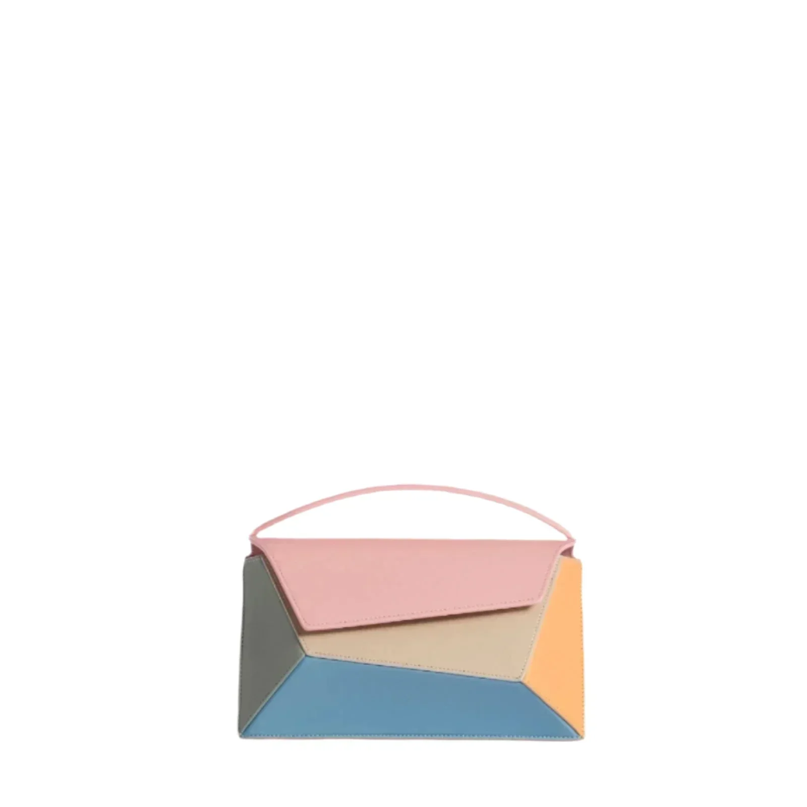 Marianne | Torebka damska geometryczna kolorowa mini na ramię nowoczesna - Image 2