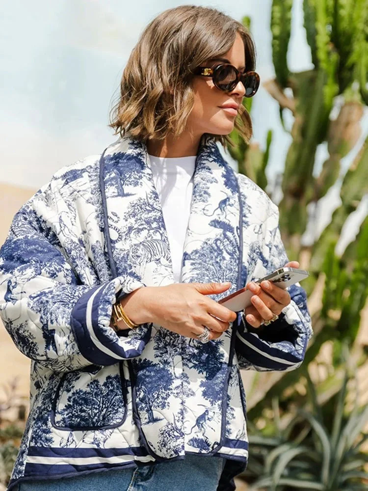 Medea | Kurtka damska pikowana oversize, ciepła i casualowa