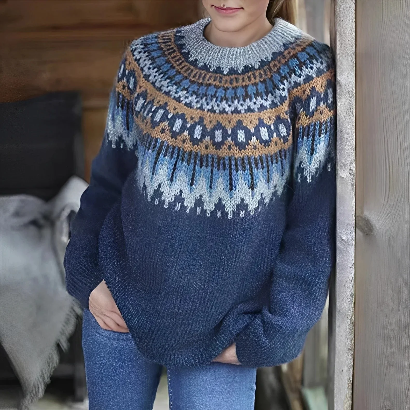 Natalia | Damski sweter zimowy - Image 6