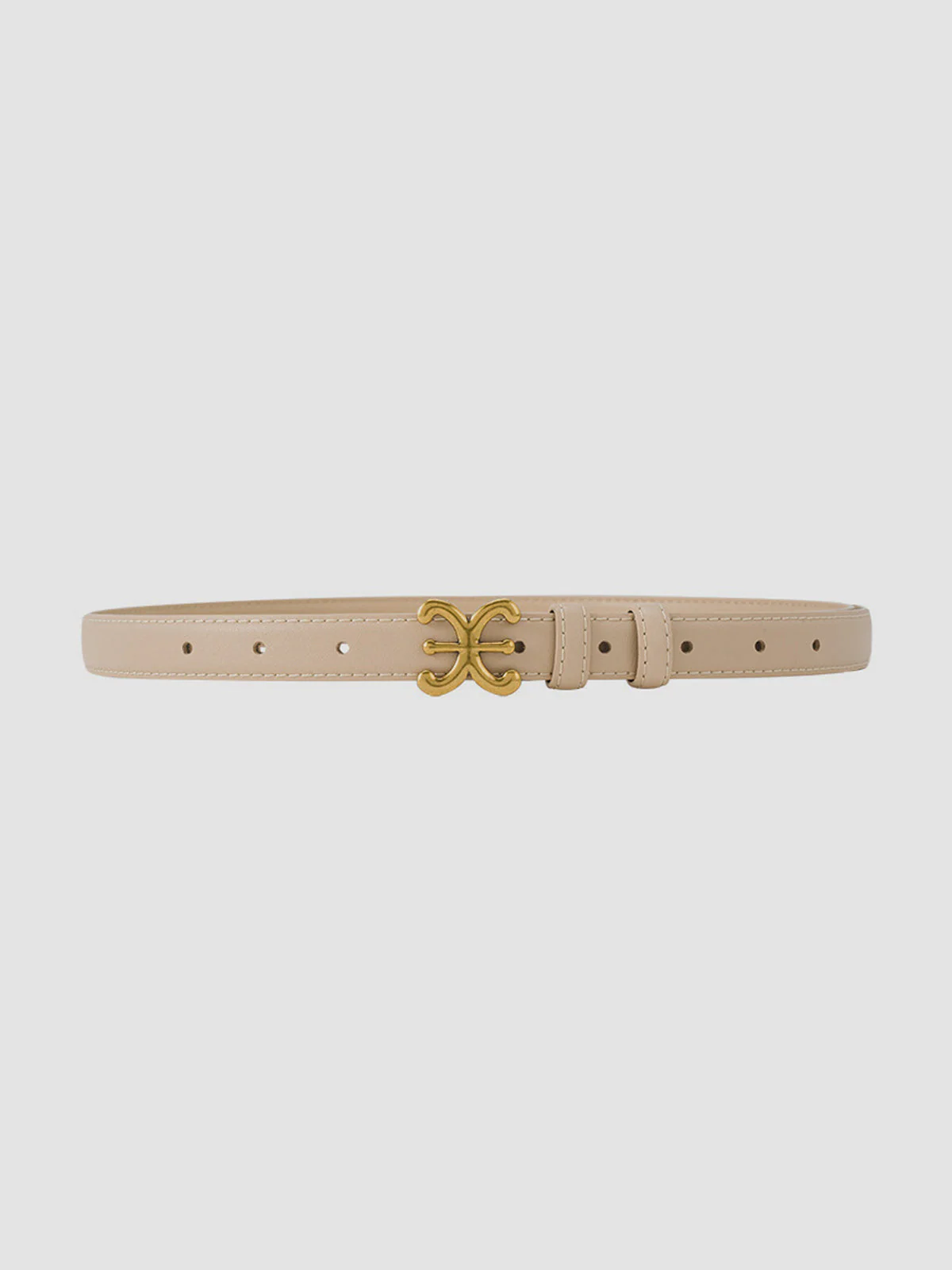 Pearl | Pasek damski z klamrą elegancki minimalistyczny klasyczny styl - Image 3