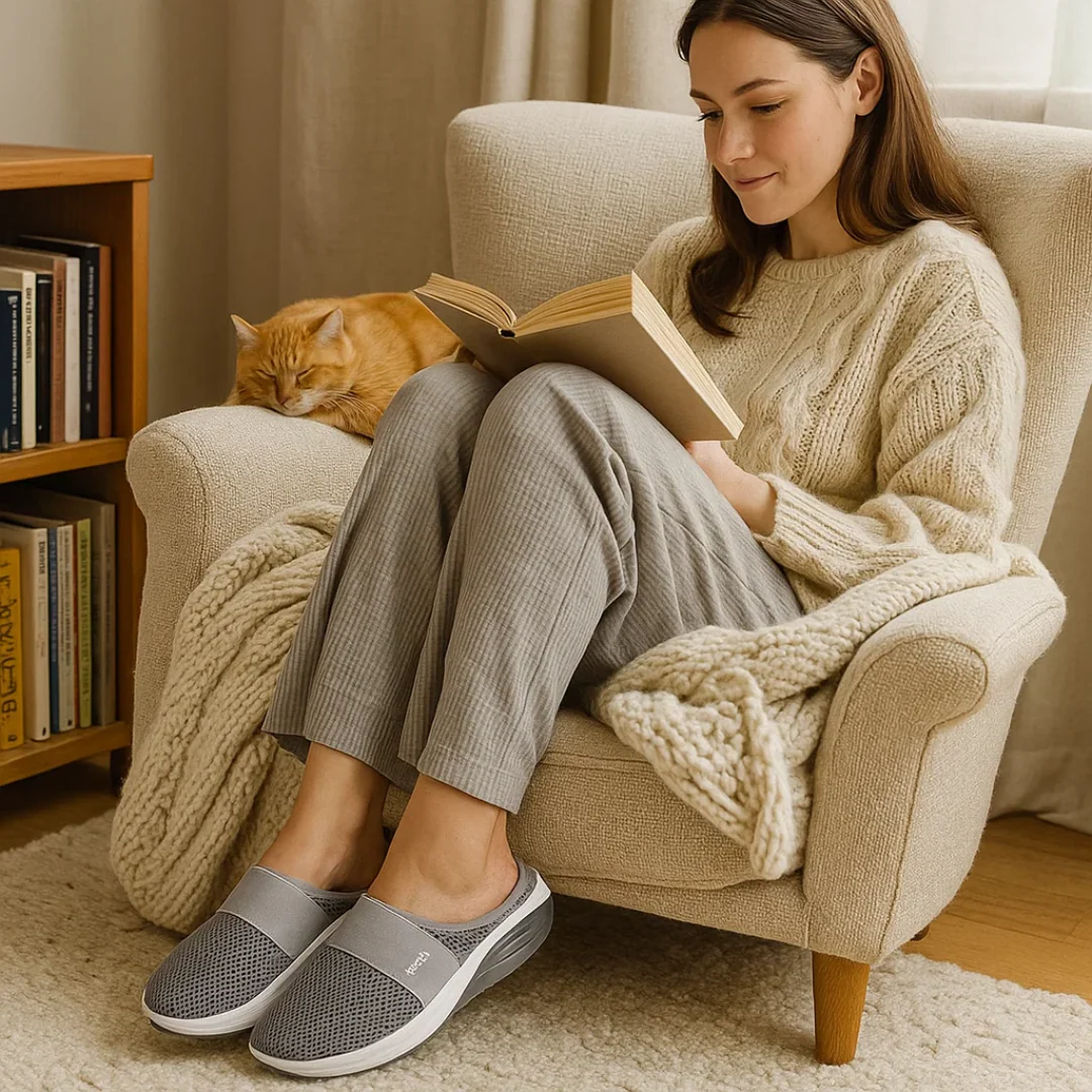 Pepper | Kapcie ergonomiczne domowe unisex zapewniające wysoki komfort noszenia