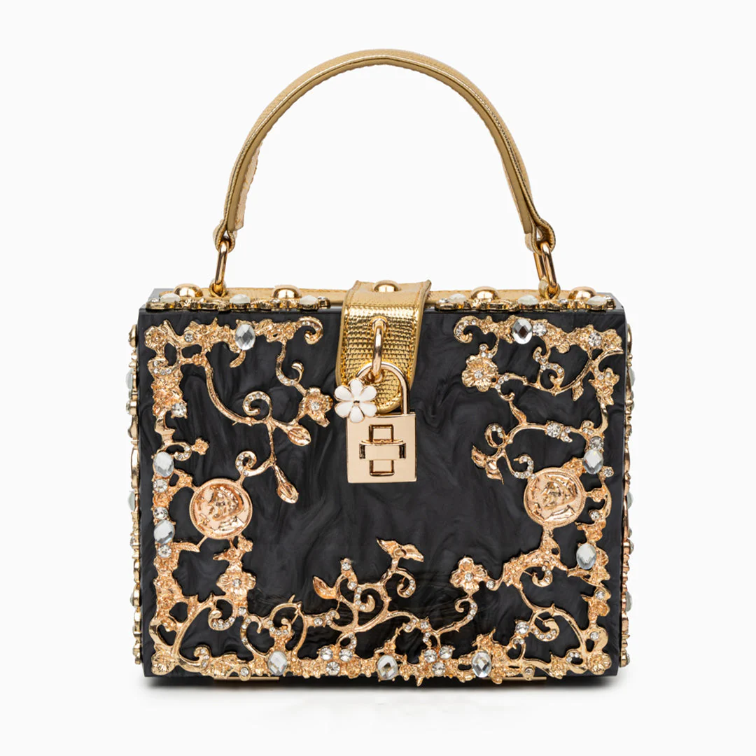 Petula | Torebka damska luksusowa mini z kryształkami elegancka - Image 24