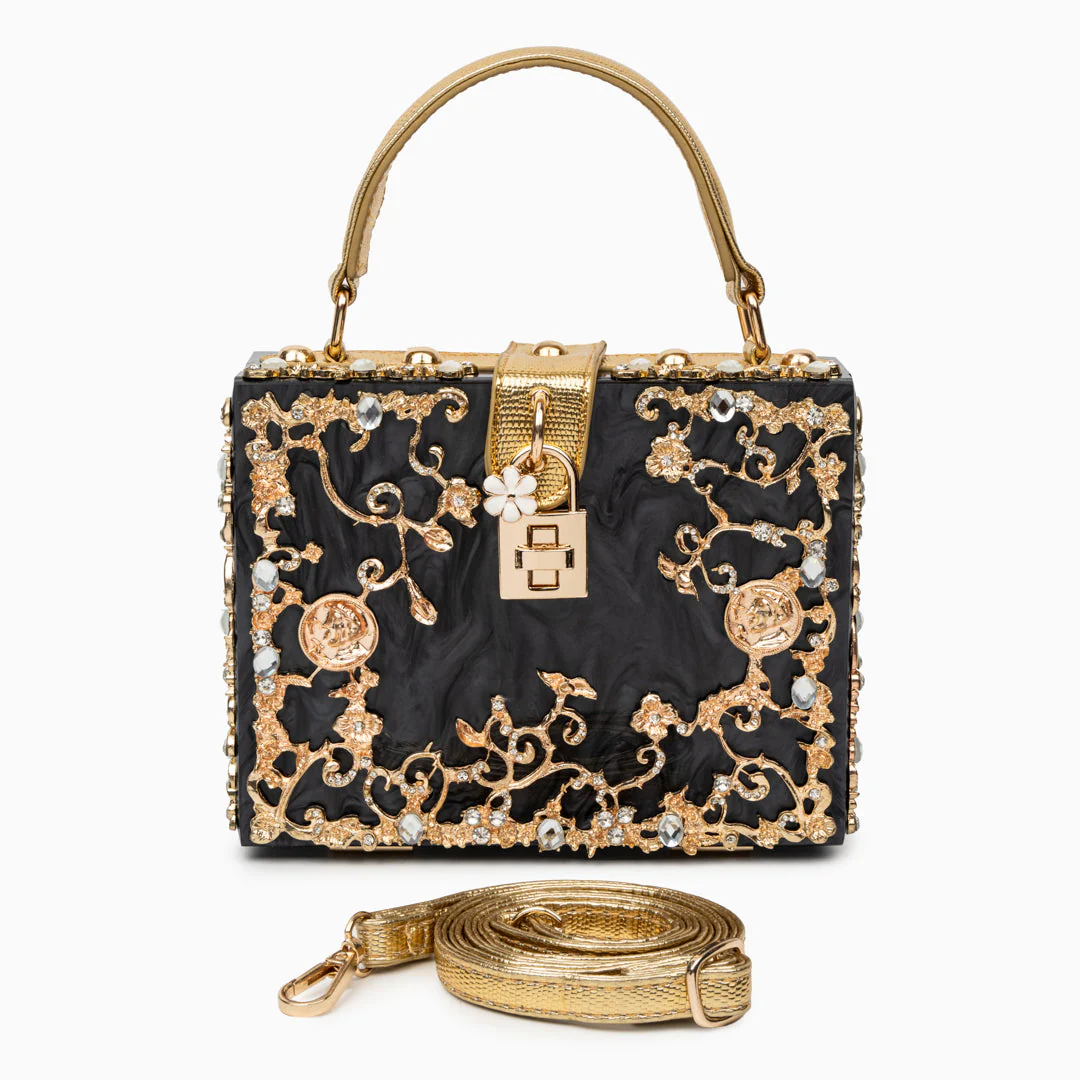 Petula | Torebka damska luksusowa mini z kryształkami elegancka - Image 28