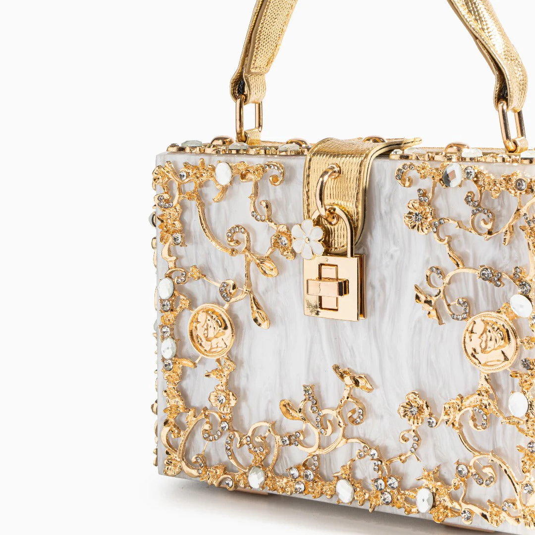 Petula | Torebka damska luksusowa mini z kryształkami elegancka - Image 3