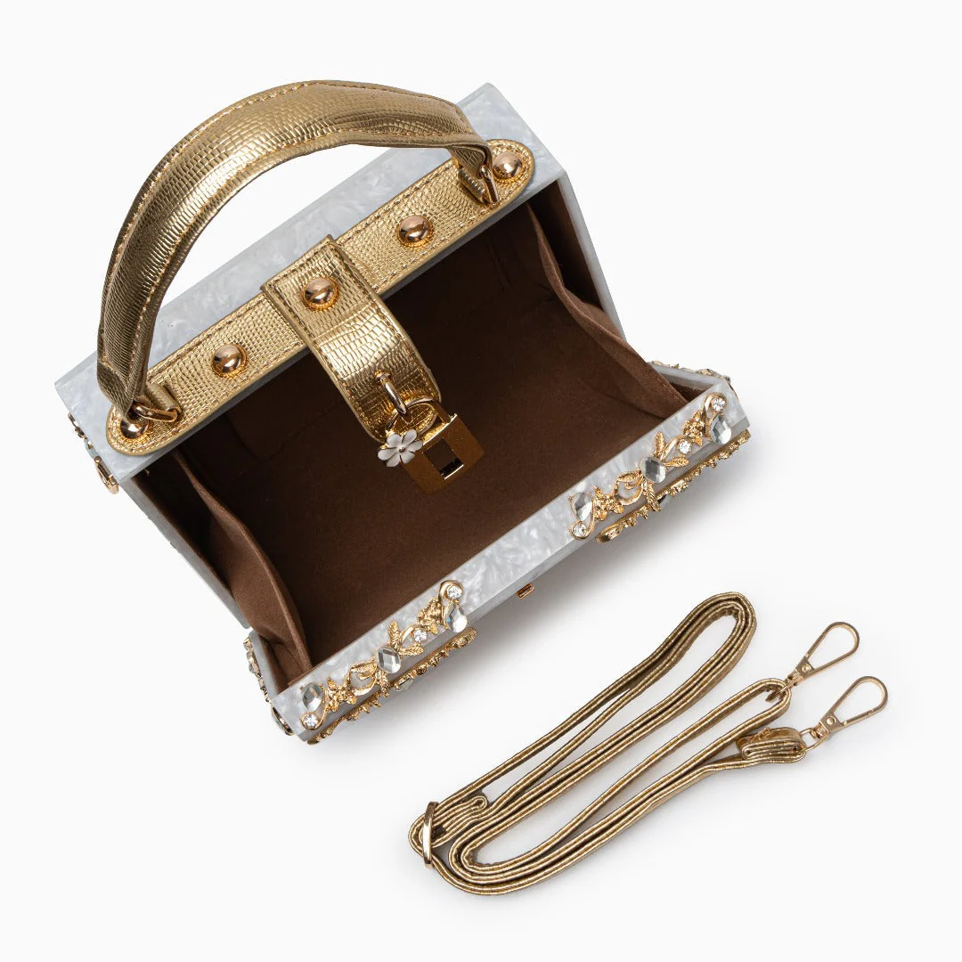 Petula | Torebka damska luksusowa mini z kryształkami elegancka - Image 6