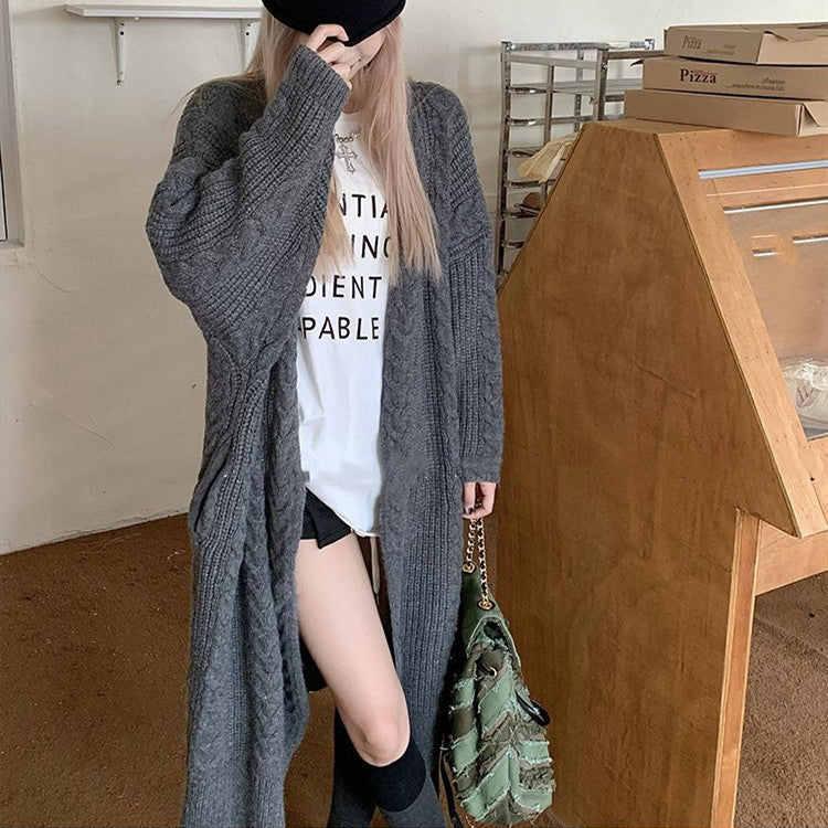 Ursula | Kardigan damski długi w stylu oversize, jesienno-zimowy - Image 7
