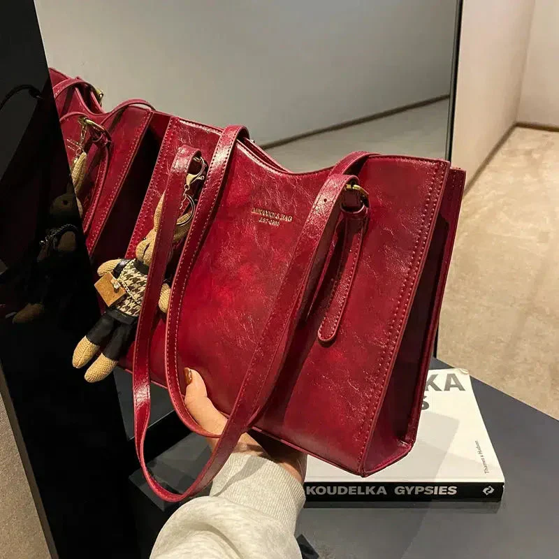 Zara | Elegancka skórzana torba + bezpłatny wieszak na torbę - Image 5