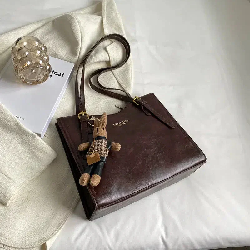 Zara | Elegancka skórzana torba + bezpłatny wieszak na torbę - Image 8